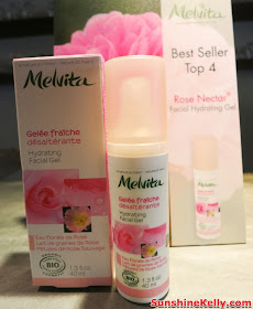 Melvita Rose Nectar Hydrating Facial Gel, Melvita Top 10 Best Sellers, Organic skincare, organic beauty care, Melvita