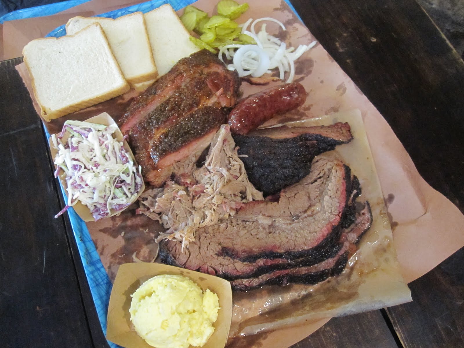 Man Up Tales of Texas BBQ™ Friday's photoshoot lunch at Franklin