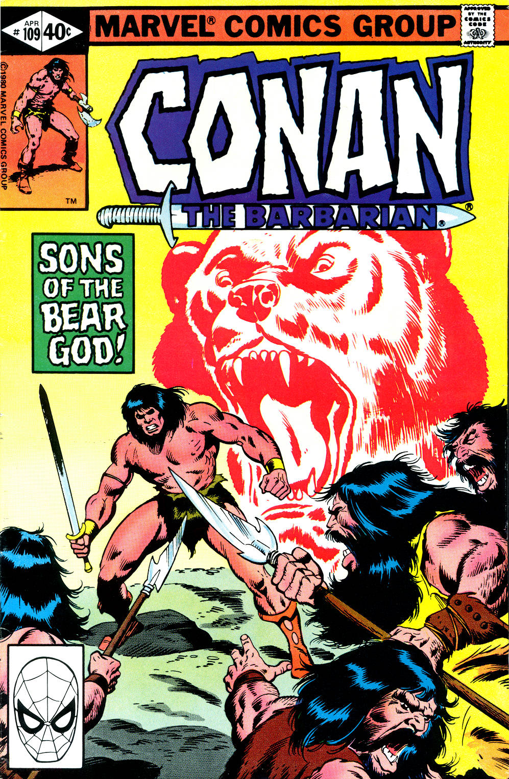 Conan the Barbarian (1970) Issue #109 #121 - English 1