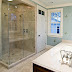 Glass shower doors – original interior decision