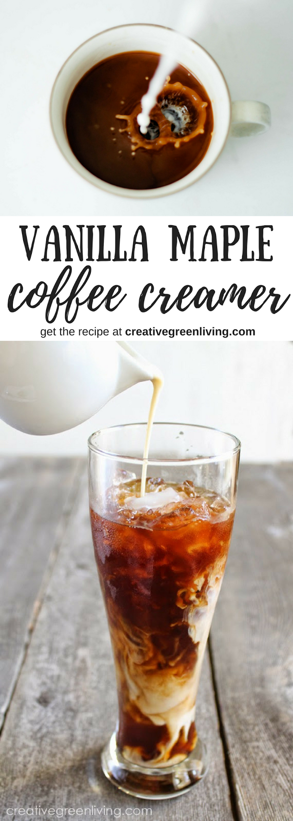 Organic Vanilla Maple Coffee Creamer Recipe Creative Green Living