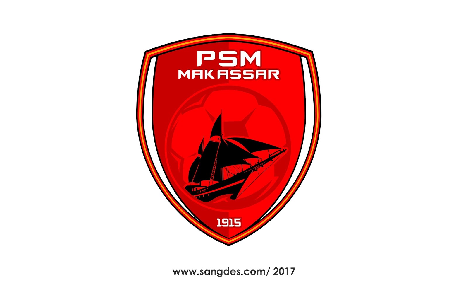 Makna dan Filosofi logo baru PSM Makassar 2017 | SangDesStock