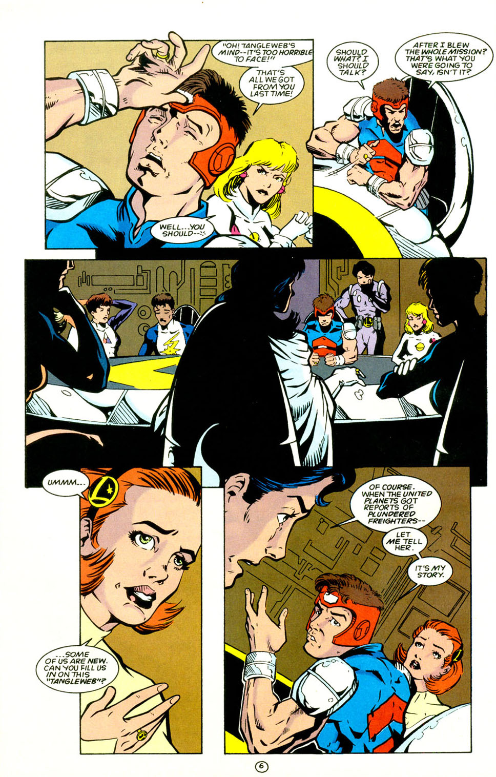 Legion of Super-Heroes (1989) 67 Page 6