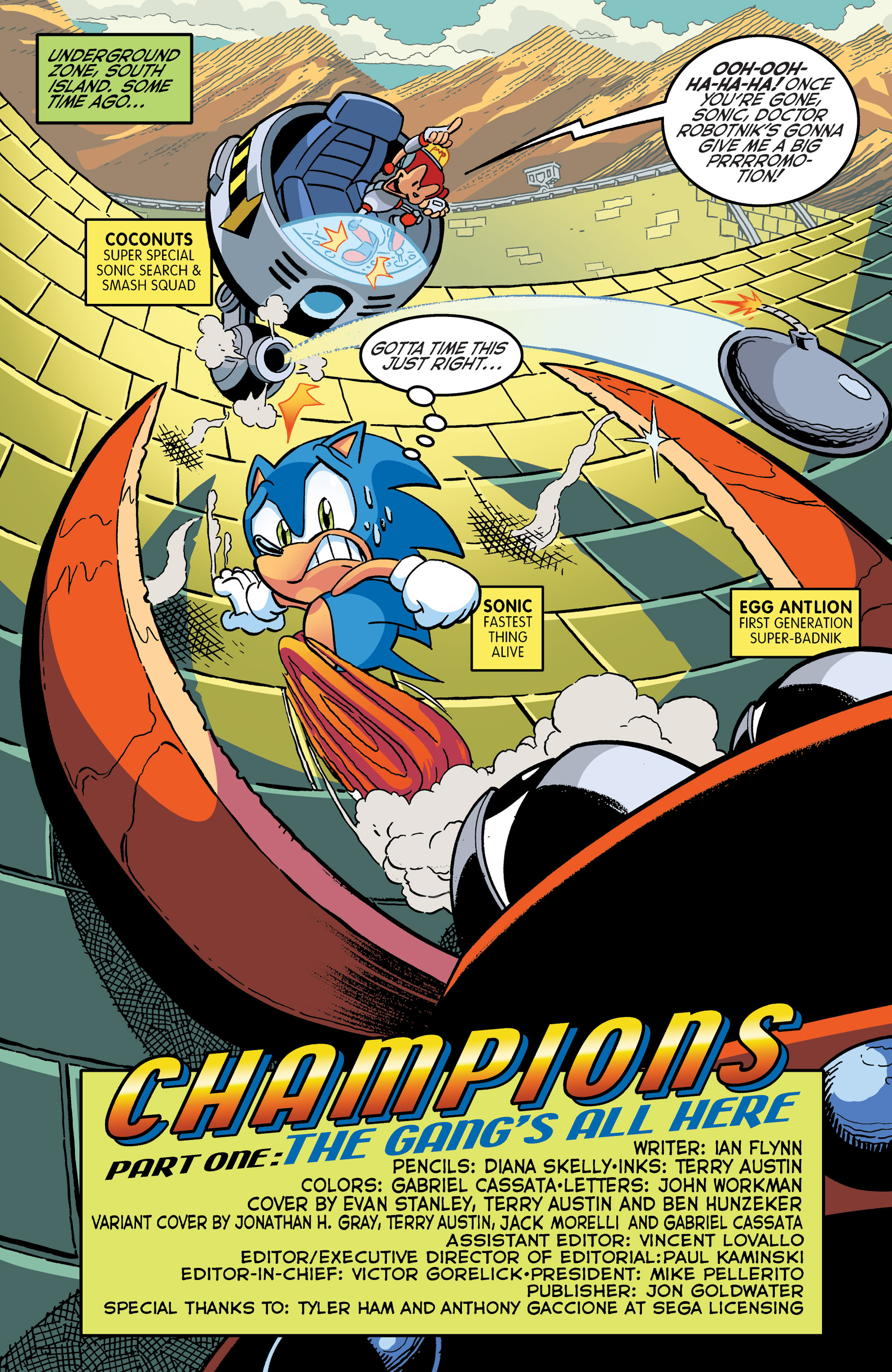 Read online Sonic The Hedgehog comic -  Issue #268 - 3