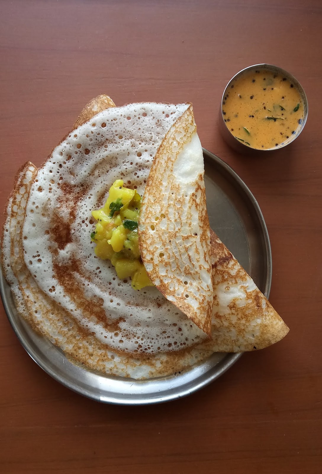 Easycooking Masala Dosa with Ulli Chammanthi Step by Step Recipe