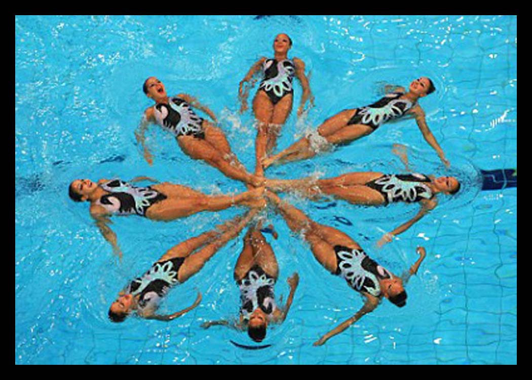 Me doki doki Water Ballet aka Synchronised Swimming