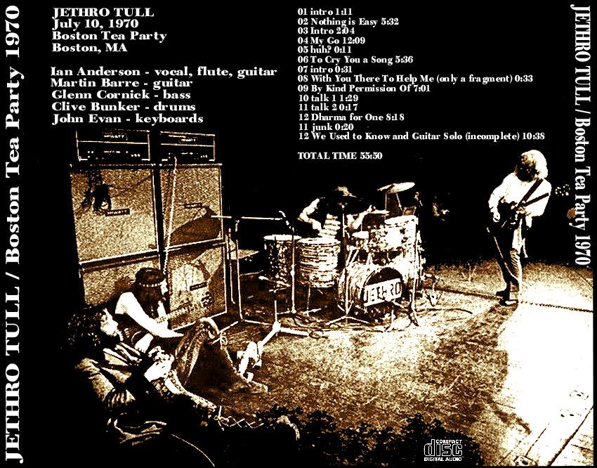 The Witchwood Records Jethro Tull Boston 1970