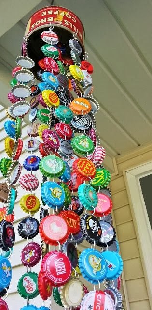 Wind Chimes from Bottle Caps