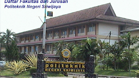 Daftar Fakultas dan Jurusan POLSRI Politeknik Negeri Sriwijaya Palembang