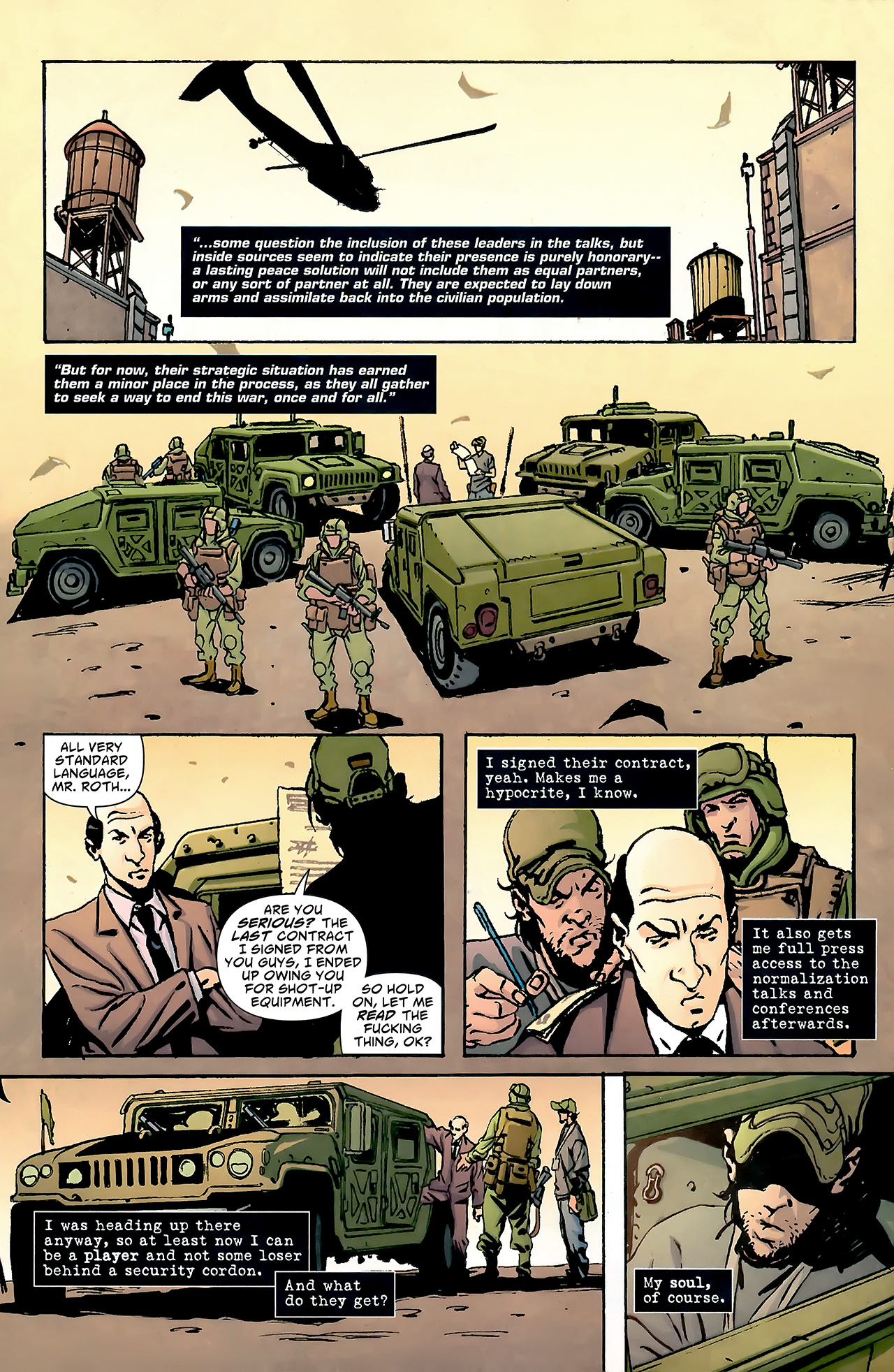 Read online DMZ (2006) comic -  Issue #29 - 7