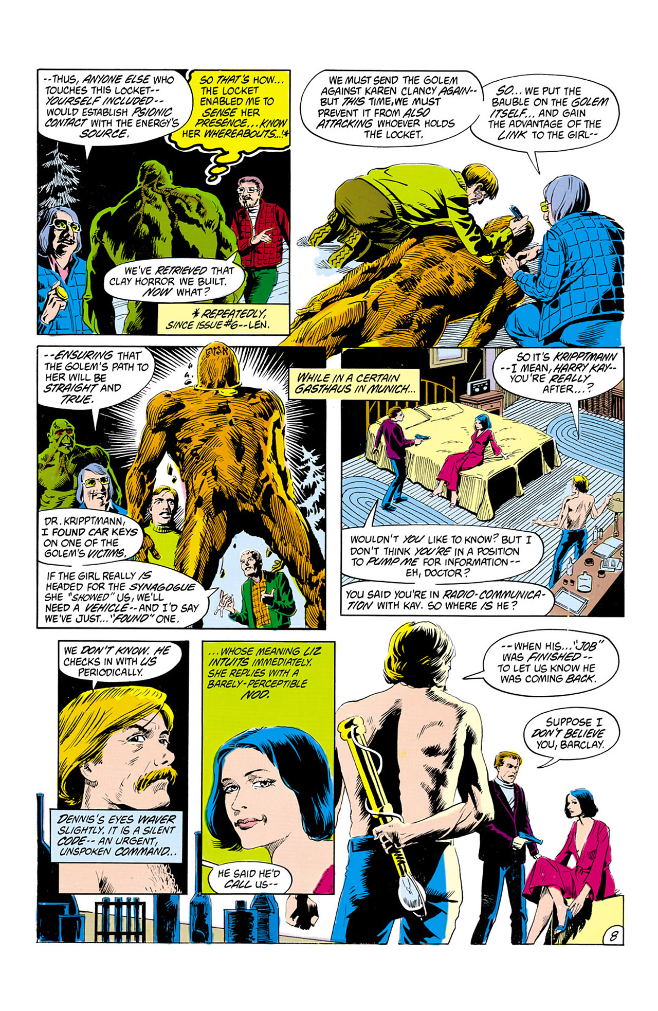 Read online Swamp Thing (1982) comic -  Issue #12 - 9