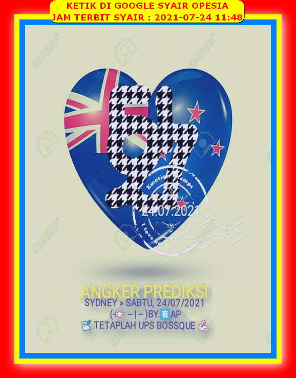 Syair Opesia Sydney 24 Juli 2021 Syair Togell Syair Opesia Sydney 24 Juli 2021 Syair Togell