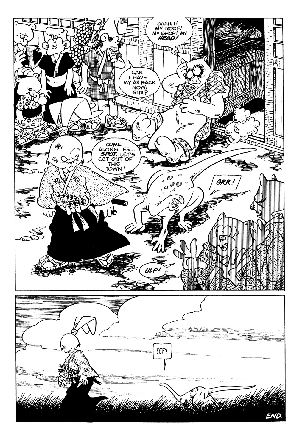 Read online Usagi Yojimbo (1987) comic -  Issue #7 - 21