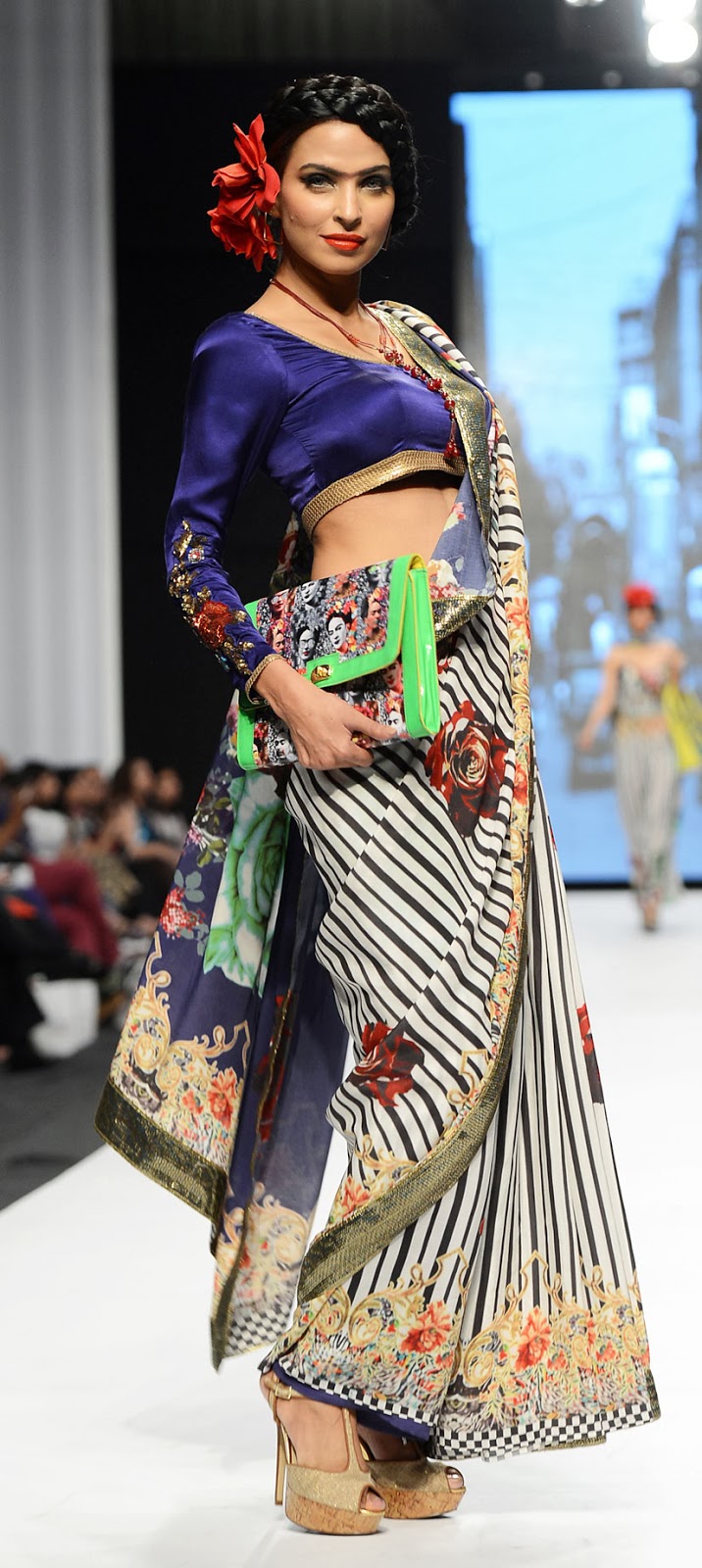 Pakistani fashion designer Deepak Perwani's FPW collection 
