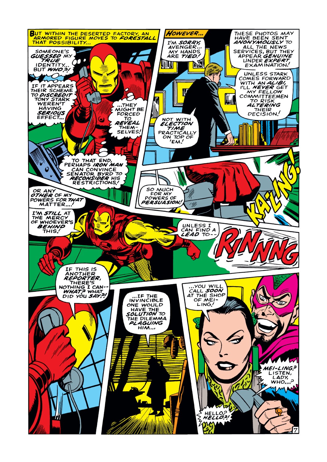 Read online Iron Man (1968) comic -  Issue #10 - 8