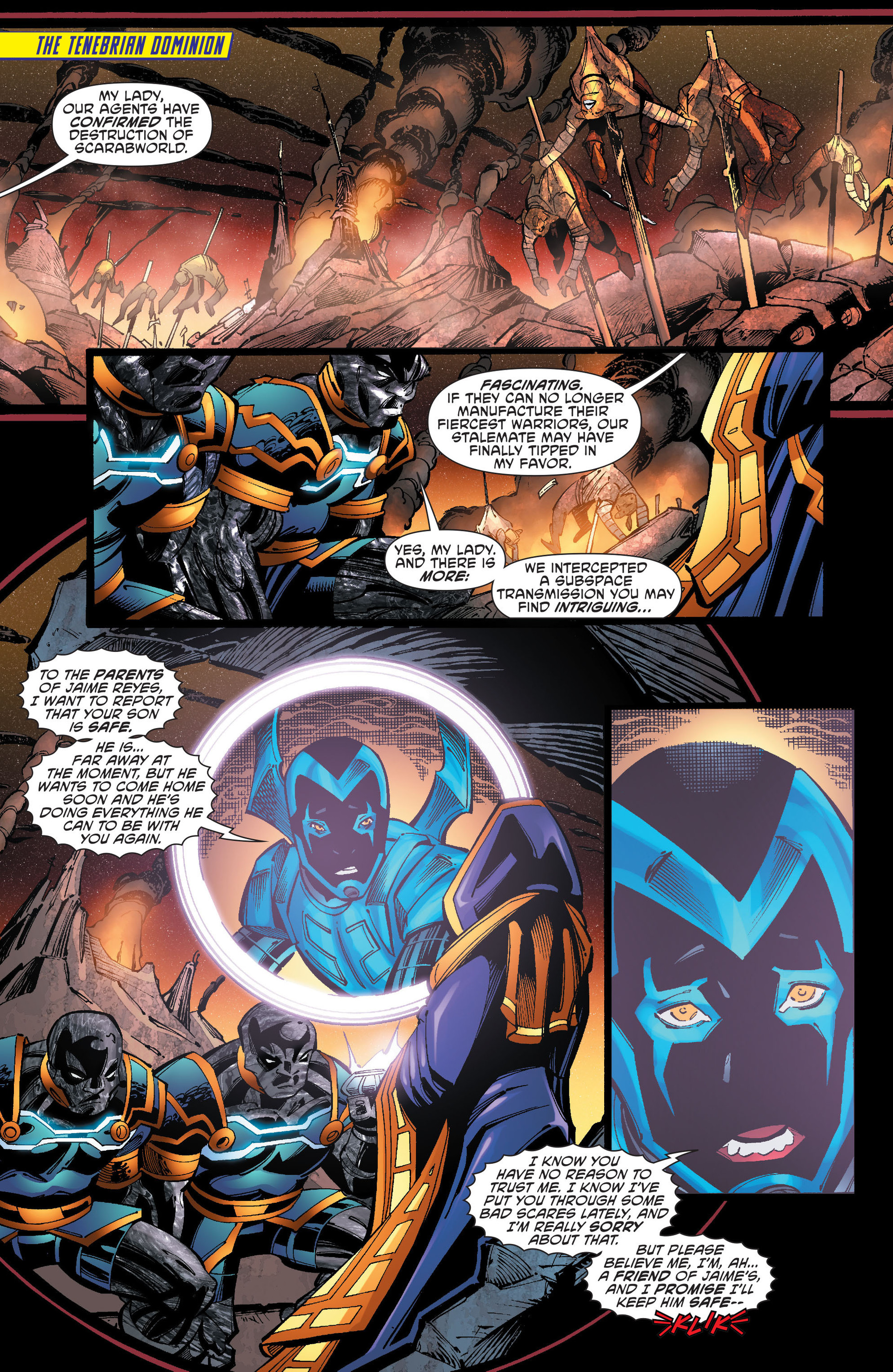 Read online Blue Beetle (2011) comic -  Issue #15 - 12