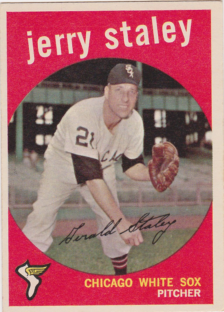 '59 topps: one f/g card at a time: #426 Jerry Staley