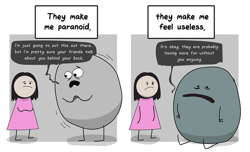 Having Problems Facing Anxiety And Depression? Then You Need To See This Amazing Comic