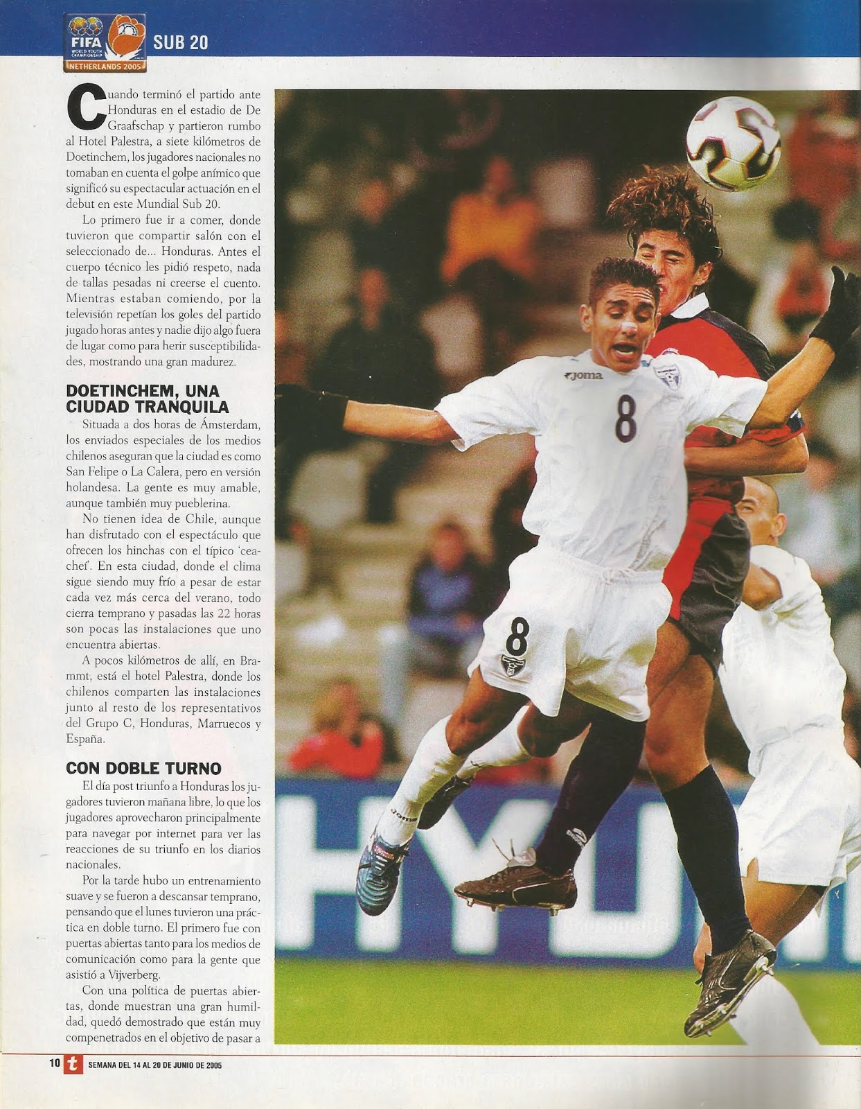 Partidos de la Roja [11/06/2005] HondurasChile 07