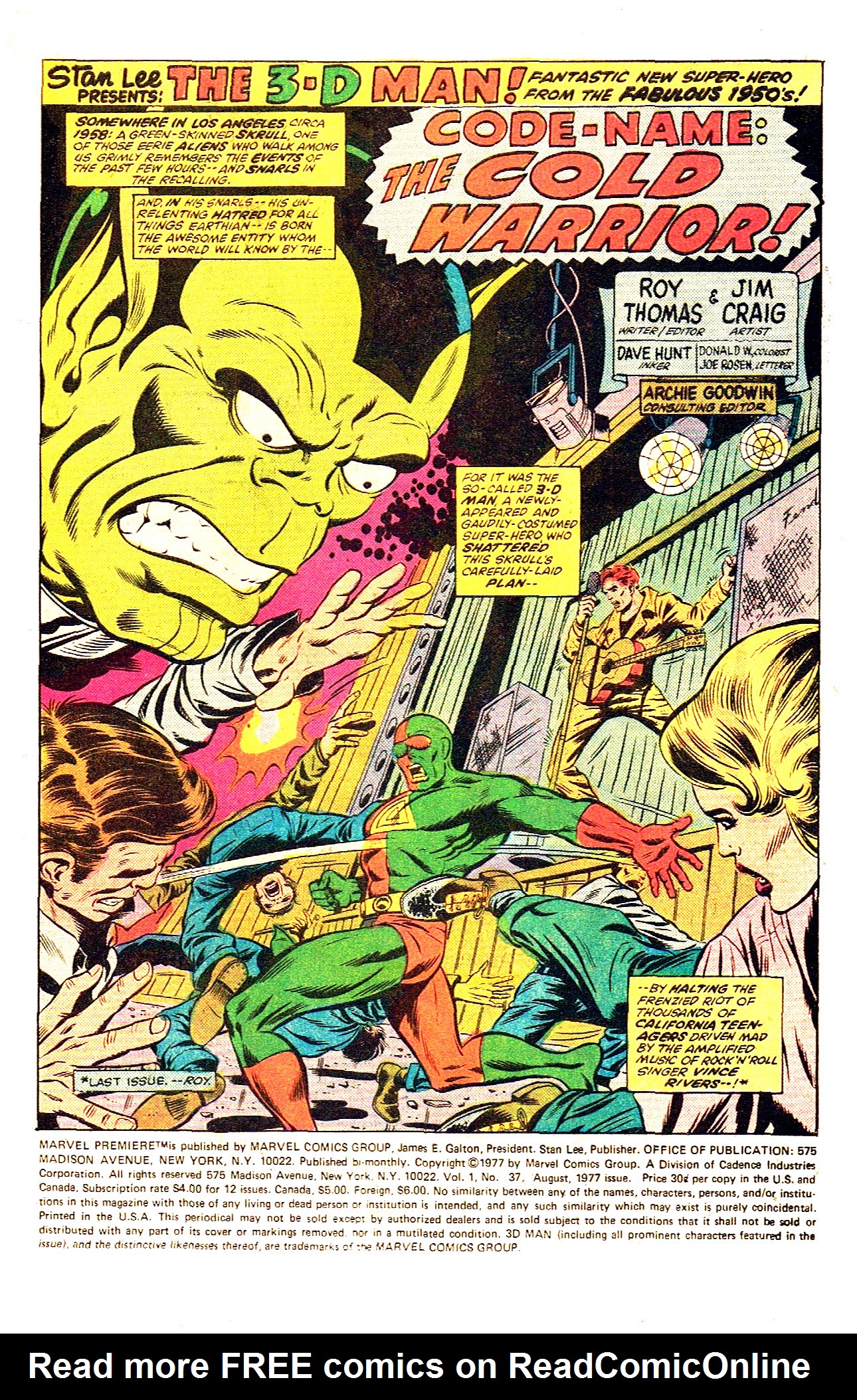 Read online Marvel Premiere comic -  Issue #37 - 3