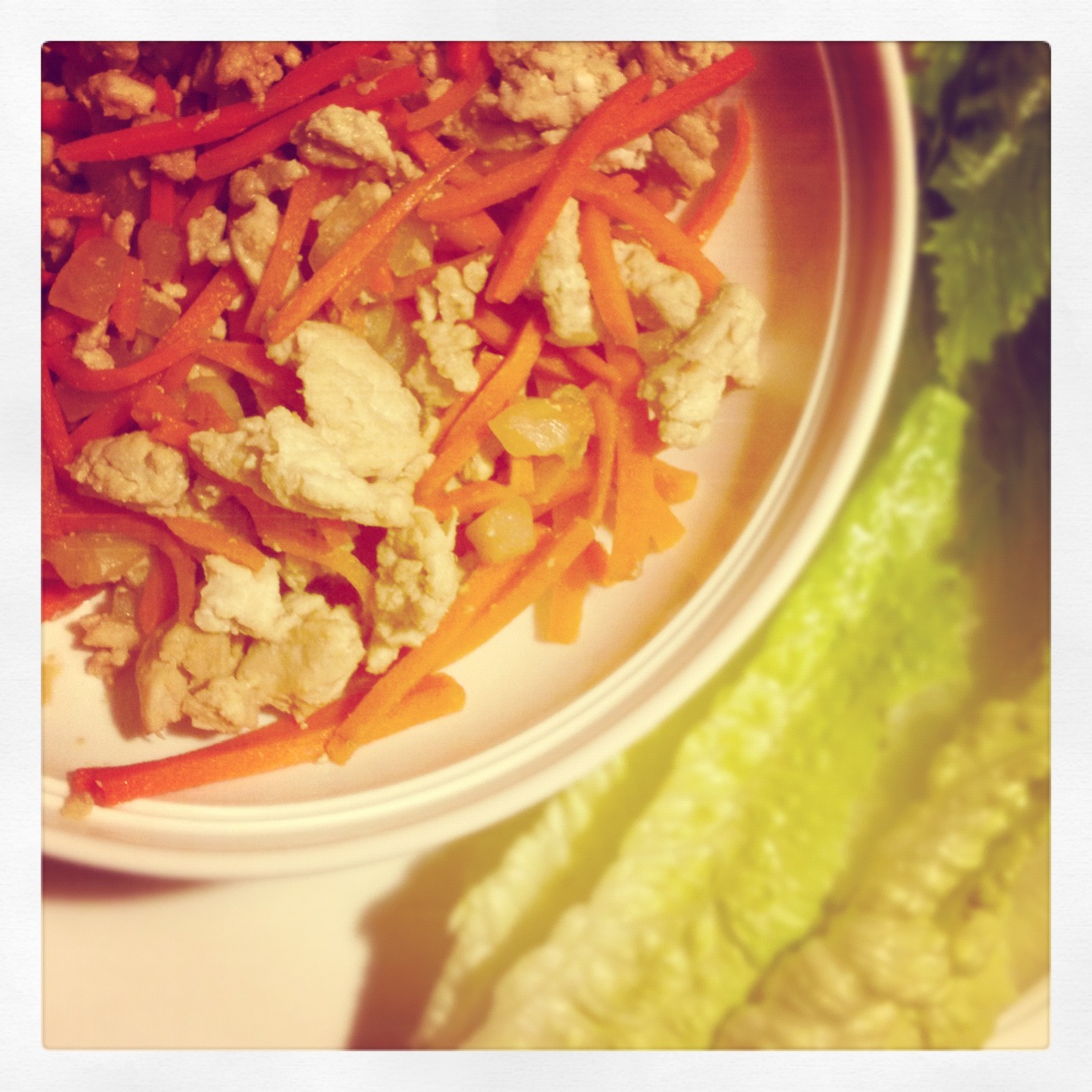 Cohen Food Teriyaki Turkey Lettuce Wraps