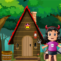 Games4King Little Devil Girl Rescue