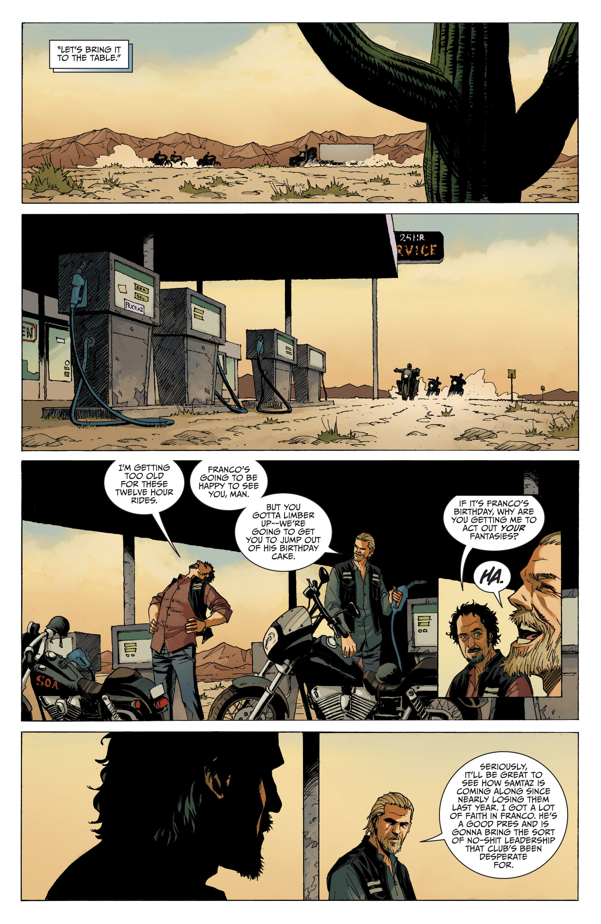 Read online Sons of Anarchy comic -  Issue #11 - 6