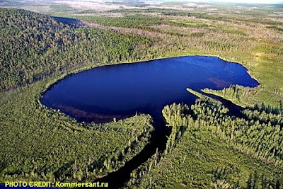 Lake Cheko in the Krashoyarsk Region