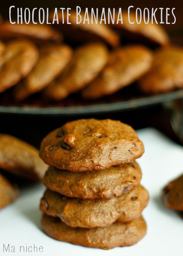 Ma Niche : Chocolate Banana Cookies