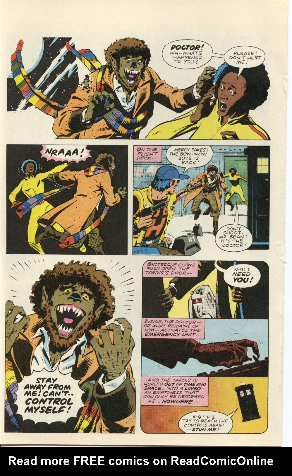 Read online Doctor Who (1984) comic -  Issue #3 - 16