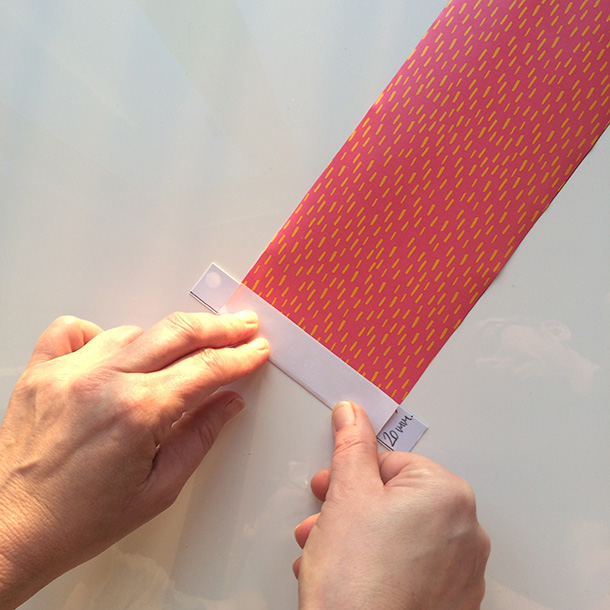 it's a heart heart season Gift Wrap Stars tutorial