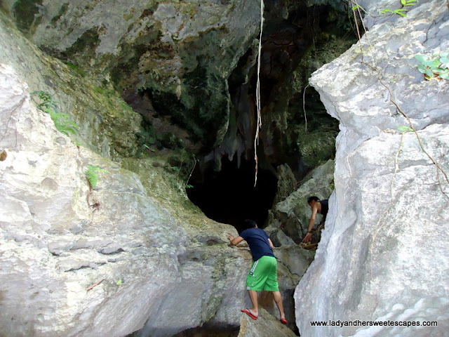 cave at Caluwayan Palm Island Resort
