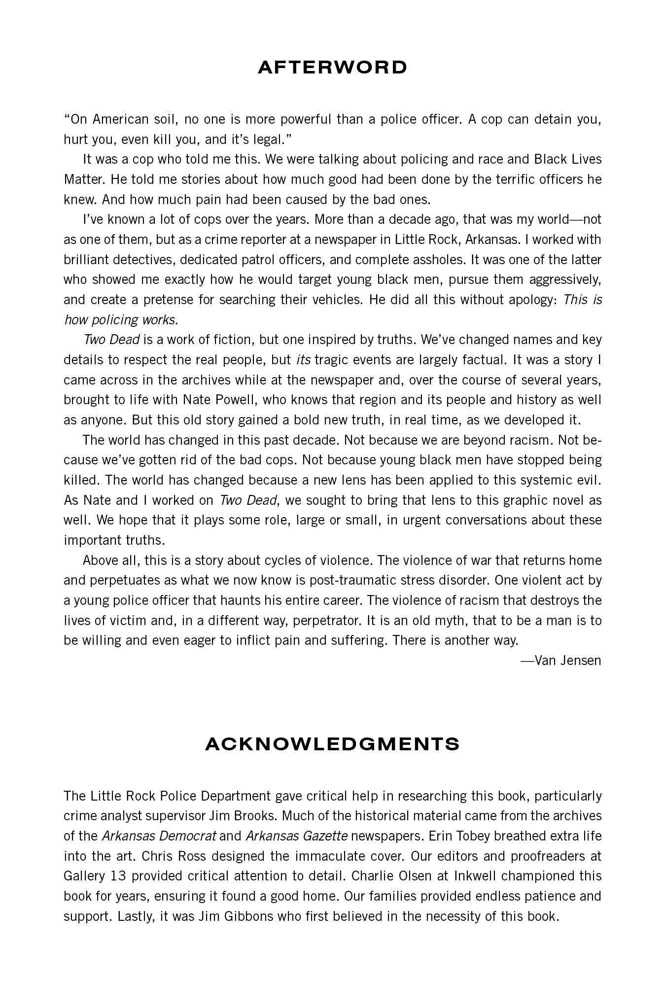 Read online Two Dead comic -  Issue # TPB (Part 3) - 56