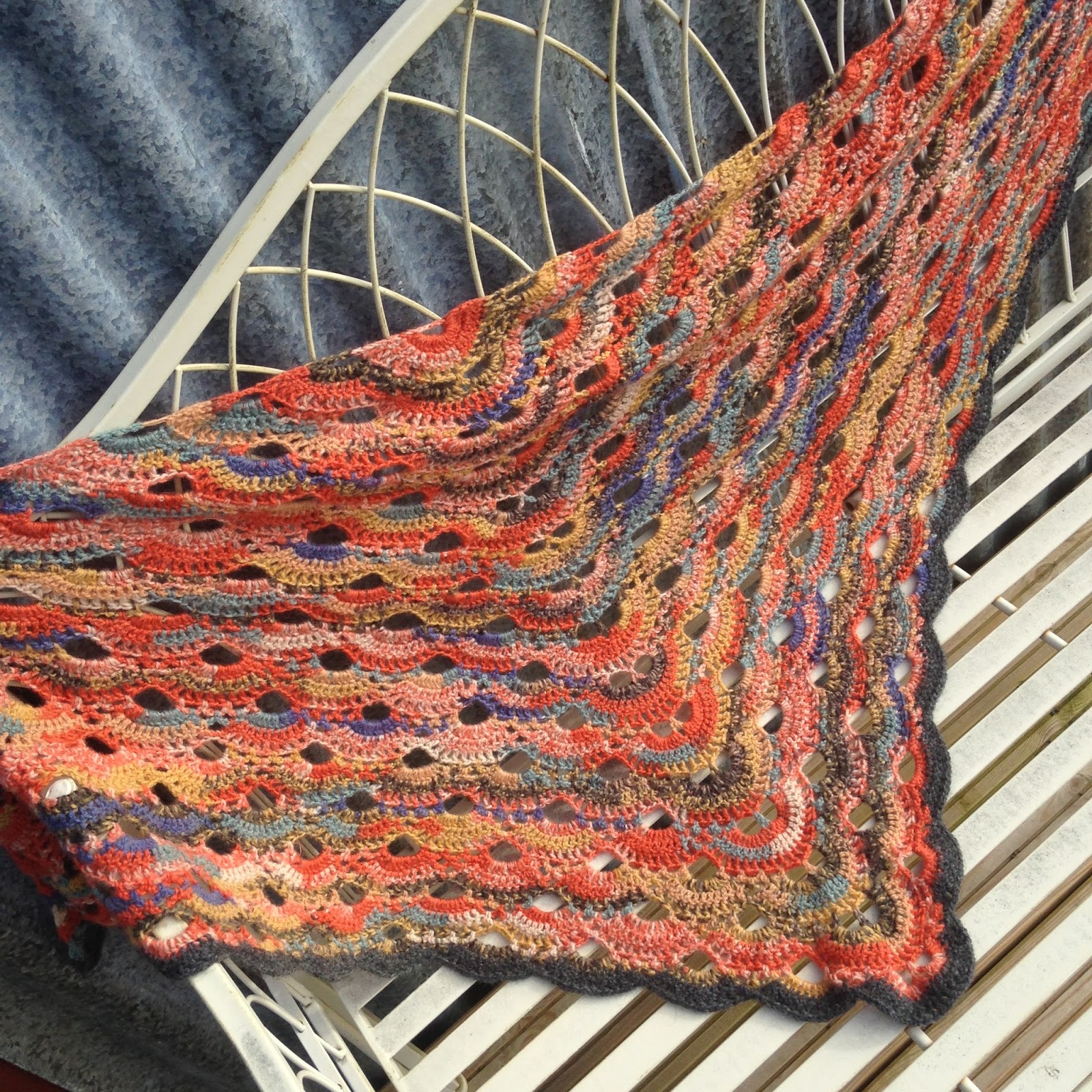 Crochet Virus Shawl • Jo Avery the Blog