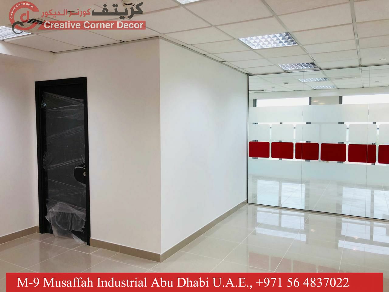 Glass Partition and Wooden Partitions in UAE Glass Partition