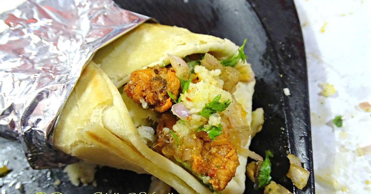 Chicken Frankie Recipe Pepper, Chilli and Vanilla