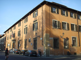 Florence University has several sites in the centre of the city, including this one, the Palazzo San Marco