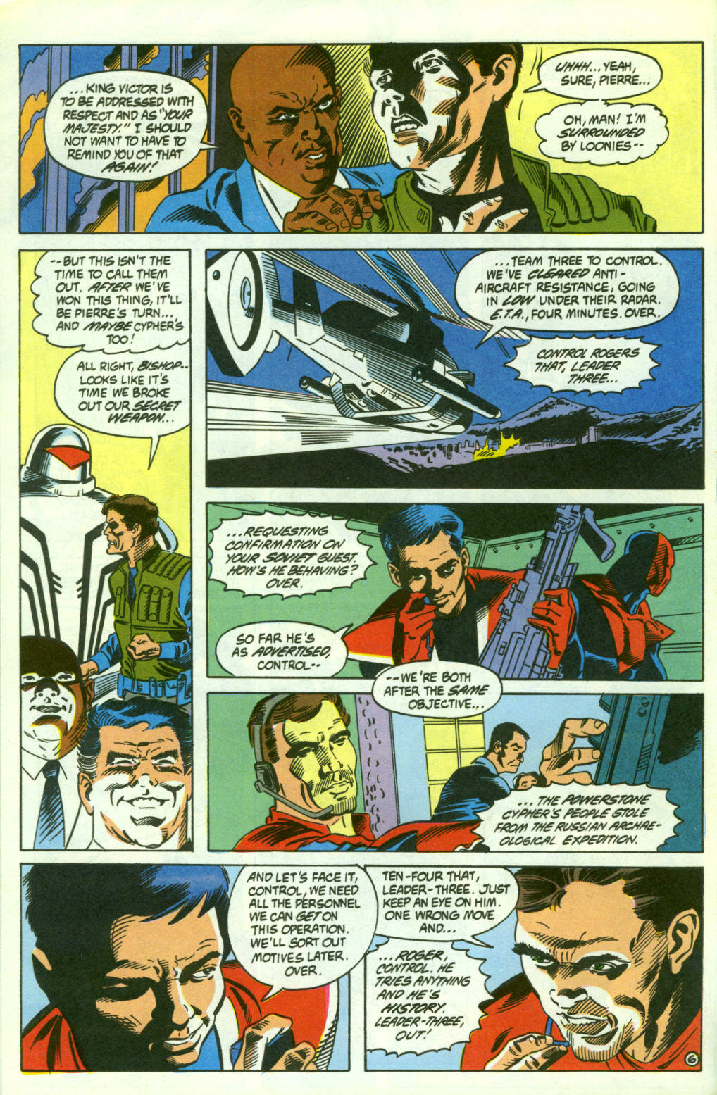 Read online Checkmate (1988) comic -  Issue #33 - 6