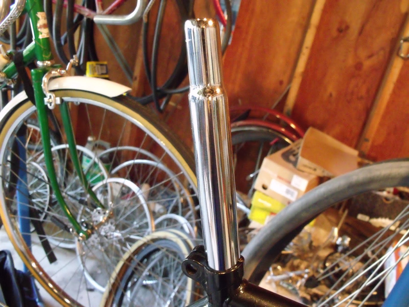 Hugh`s bicycle blog Removing Surface Rust using Brass Brushes