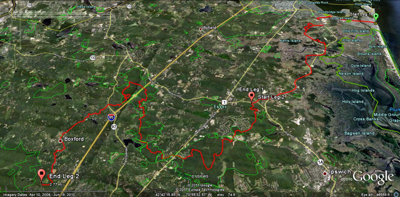 Breakheart Trail Running: Bay Circuit Trail Run, Section 2 - Boardwalks And Water Crossings Galore