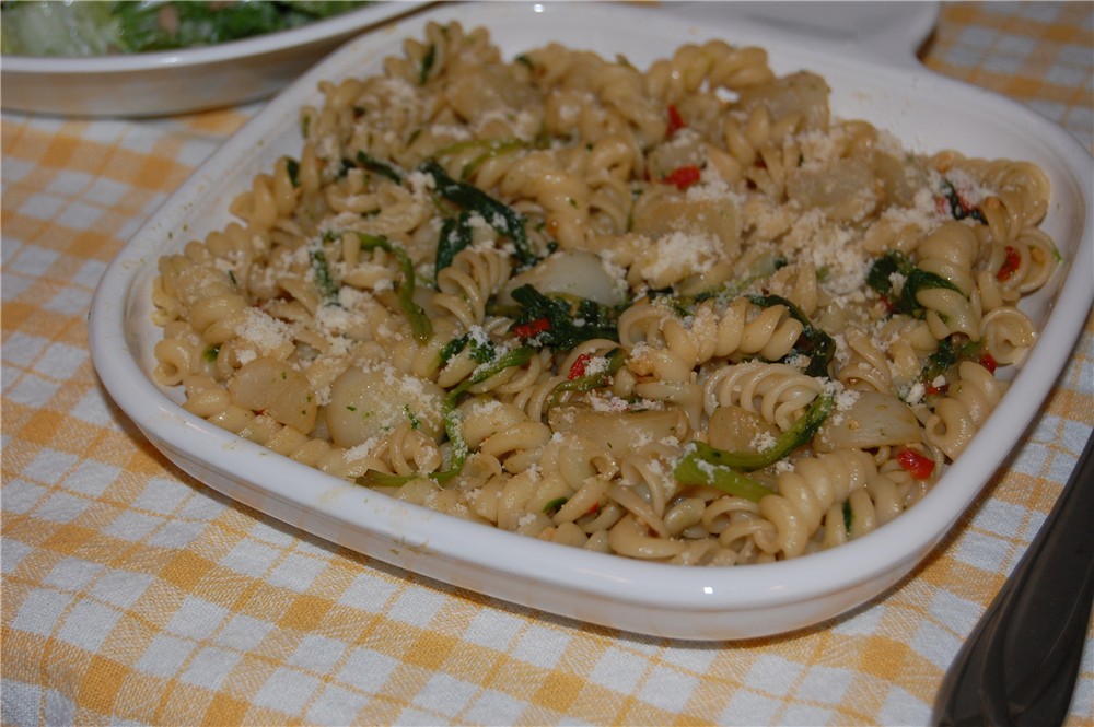 Just Veggin' Mini Pasta with Baby Turnips and Greens