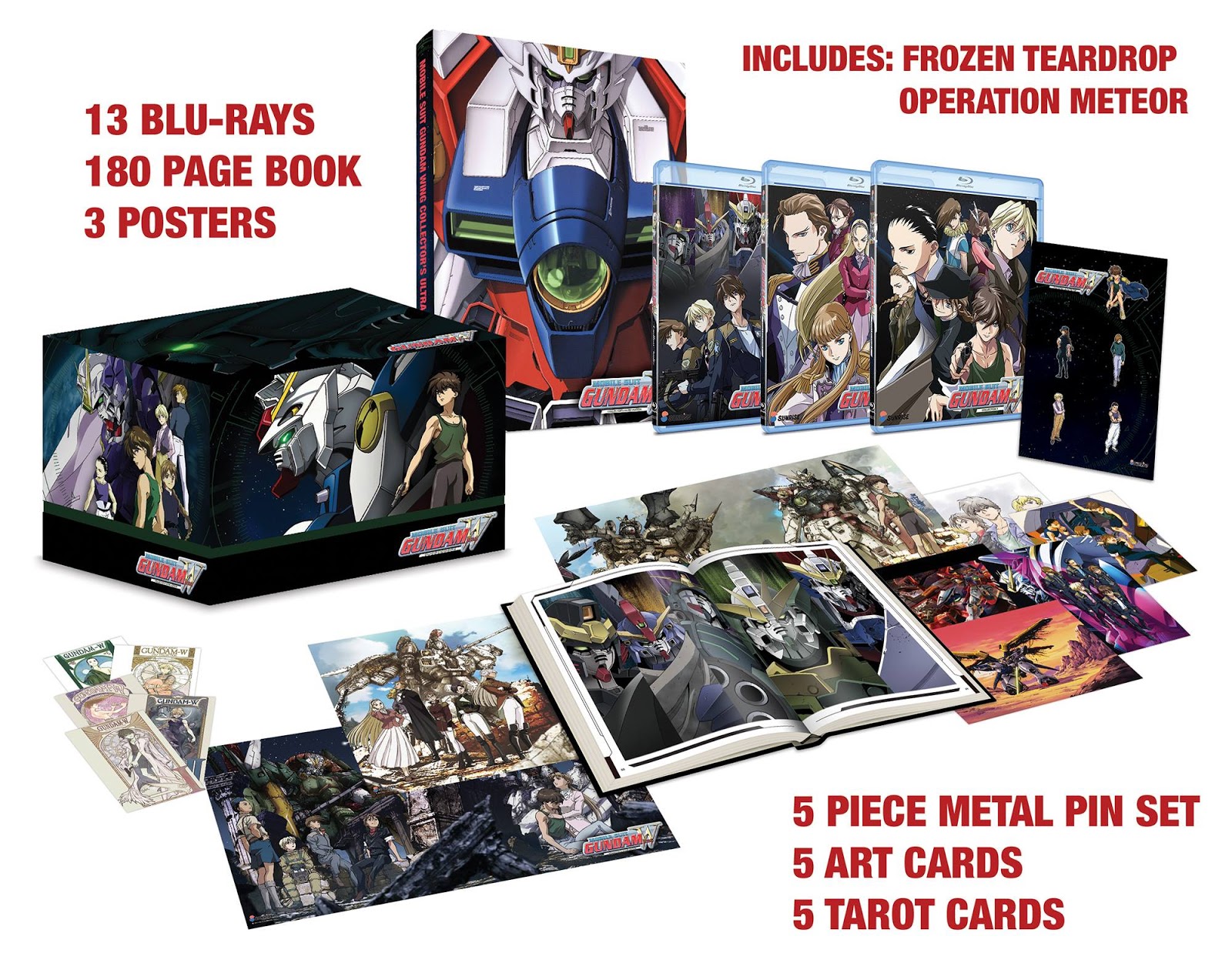 North American Release Of The Mobile Suit Gundam Wing Series Blu North American Release Of The Mobile Suit Gundam Wing Series Blu