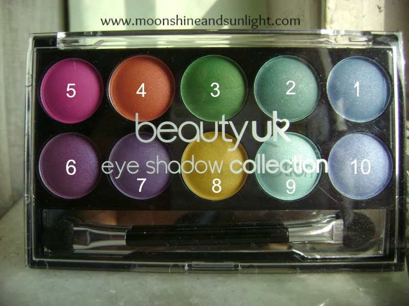 Beauty UK Soho eyeshadow palette review and swatches 