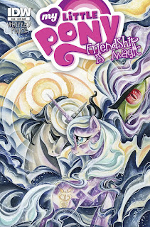 MLP Friendship is Magic #37 Comic by IDW Cover Subscription Variant by Sara Richard