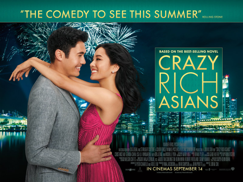 crazy rich asians uk poster