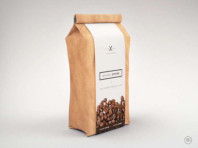 Natural Coffee Packaging Designed By Adam Rudzki