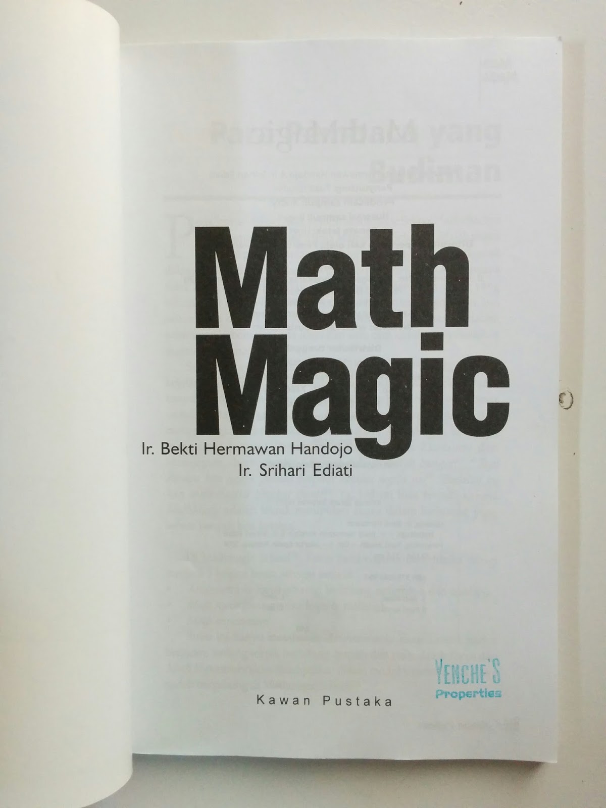 Math Magic (Suka Gak Suka Pasti Bisa) | Aksiku Toko Buku Bekas Online