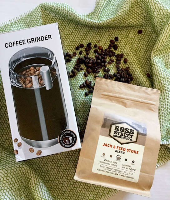 Coffee Grinder & Coffee Bean Giveaway...Ross Street Roasting Co...coffee beans, coffee grinder, giveaway (sweetandsavoryfood.com)