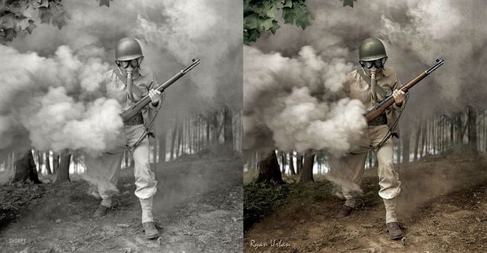 News Dumper: Famous historical photographs now in color