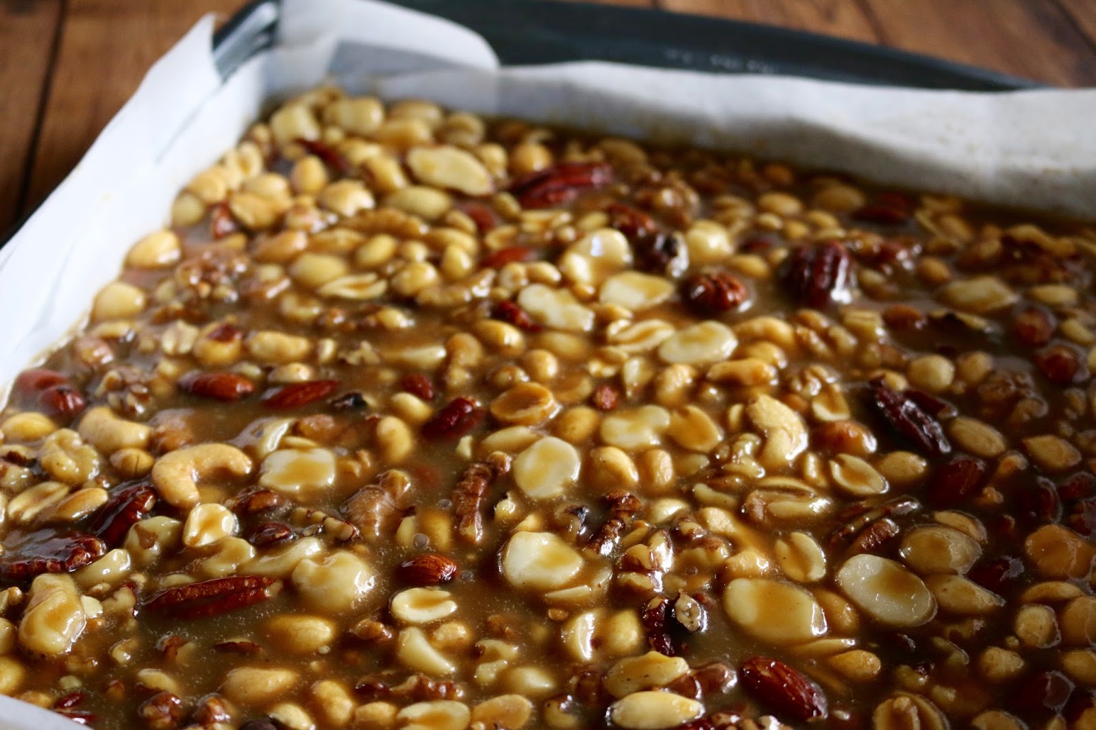 All That's Left Are The Crumbs Honey Mixed Nut Bars 